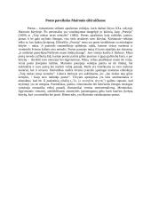 Poeto paveikslas Maironio eilėraščiuose