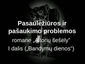 Pasaulėžiūros ir pašaukimo problemos