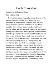 Uncle Tom's hut