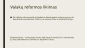 Valakų reforma skaidrės 9 puslapis