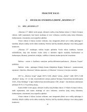 Socialiai atsakingos įmonės „Maxima LT“ analizė 11 puslapis