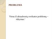 Kontrabandinių cigarečių problemos analizė Vilniaus apskrityje 2 puslapis
