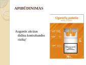 Kontrabandinių cigarečių problemos analizė Vilniaus apskrityje 4 puslapis