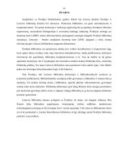 Švedijos ir Lietuvos bibliotekų darbo lyginamoji analizė 14 puslapis