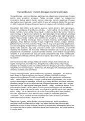 Humaniškumas - esminis žmogaus gyvenimo principas