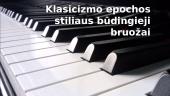 Klasicizmo epochos stiliaus būdingieji bruožai