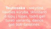 Pristatymas apie tautosaką 2 puslapis