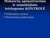 Mokestiniai ginčai ir kitos mokesčių mokėtojų pažeistų teisių gynimo procedūros 15 puslapis