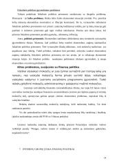 Valstybės finansų politika 14 puslapis