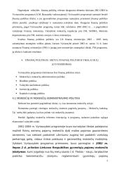 Valstybės finansų politika 5 puslapis