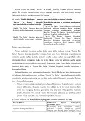 “Huckle The Barber“ įvaizdis ir jo formavimas 13 puslapis