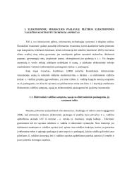 Elektroninės valdžios įgyvendinimas: Joniškio rajono atvejis  11 puslapis