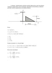 Taikomoji mechanika - ašinės jėgos ir normaliniai įtempimai 5 puslapis