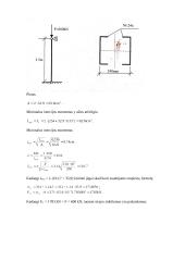 Taikomoji mechanika - ašinės jėgos ir normaliniai įtempimai 9 puslapis