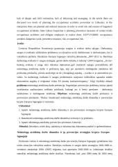 Darbuotojų saugos ir sveikatos vadybos sistemos problemų ir strategijos analizė 14 puslapis