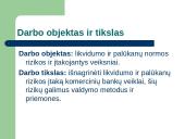 Banko likvidumo ir kredito rizikos valdymas 4 puslapis