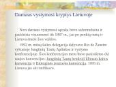 Darnaus vystymosi kryptys Lietuvoje 