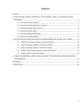 Investicinių fondų veikla Lietuvoje komercinių bankų pavyzdžiu 2 puslapis