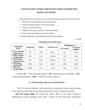 Investicinių fondų veikla Lietuvoje komercinių bankų pavyzdžiu 12 puslapis
