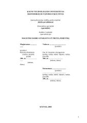 Įmonių finansinių rodiklių audito modeliai 2 puslapis