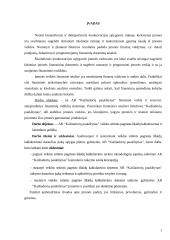 AB „Kaišiadorių paukštynas“  kaštų įstaka kainodaros formavimui 2 puslapis