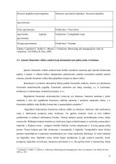 AB “Venta” finansinės būklės vertinimo ir kapitalo efektyvumo gerinimo galimybės 19 puslapis