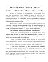 „Divertimenti“ logistikos veiklos apžvalga 20 puslapis