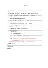 Organizacijos konkurencinių pranašumų portfelis  3 puslapis