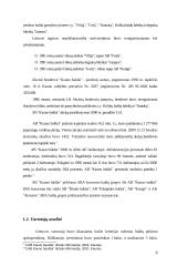 Įmonės veiklos apibūdinimas AB "Kauno baldai" 3 puslapis