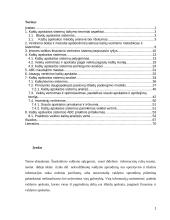 Veiklų kaštų apskaitos taikymas įmonėje 