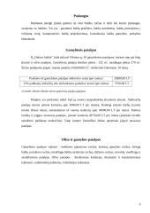 Baldų įmonės verslo planas 9 puslapis