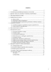 UAB „ Šiaurės pašvaistė“ verslo planas 2 puslapis
