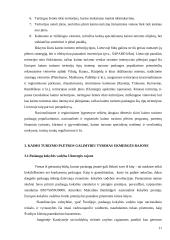 Kaimo turizmo plėtros galimybės Ukmergės rajono pavyzdžiu 11 puslapis