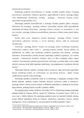 Marketingo padalinių organizavimas 9 puslapis