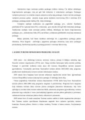 Kaimo turizmo verslas Lietu­voje 19 puslapis