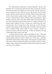 Mobilių duomenų perdavimo paslaugos vystymo strateginių pasirinkimų įvertinimas 9 puslapis