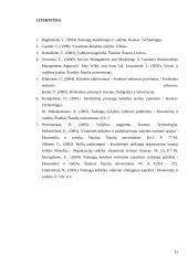 Sporto klubo paslaugų kokybės įvertinimas pagal SEQUAL metodą 15 puslapis