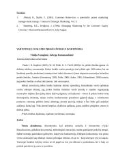 Esamų vartotojų iš­laikymas nutraukiant vartotojų lojalumo programą 19 puslapis