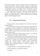 Mokėjimų balansų panašumai ir skirtumai Baltijos šalyse 8 puslapis