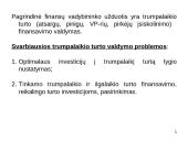 Trumpalaikio turto finansinis valdymas 6 puslapis