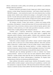 Atvirojo koordinavimo metodo taikymas ES socialinės politikos srityje 18 puslapis