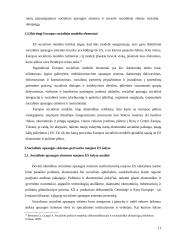ES institucijų teisinė įtaka nacionalinūms socialinės apsaugos sistemoms 11 puslapis