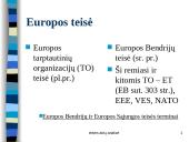 Europos Sąjungos teisė 5 puslapis