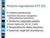 Europos Teisingumo Teismo preliminarių nutarimų procedūros esmė ir taikymas  12 puslapis