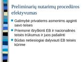Europos Teisingumo Teismo preliminarių nutarimų procedūros esmė ir taikymas  16 puslapis