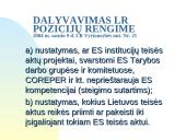 Europos teisės departamentas prie LRV 4 puslapis