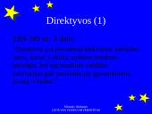 Tiesioginis Europos Bendrijos teisės taikymas ir veikimas 11 puslapis