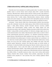 Makroekonominių rodiklių įtaka akcijų kainoms 4 puslapis