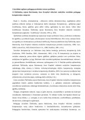 Socialinio pedagogo praktikos ataskaita mokykloje  4 puslapis