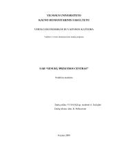 UAB “Senukų prekybos centras” praktikos ataskaita
